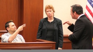 Interpreters in courtroom